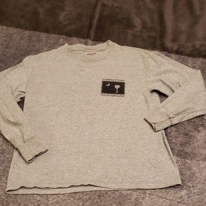 Charleston South Carolina Grey long sleeve tshirt